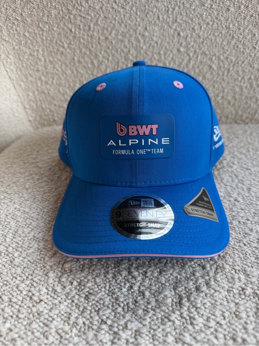 🏎️ NWT BWT Alpine Formula One Team Hat – New Era 9SEVENTY Stretch-Snap